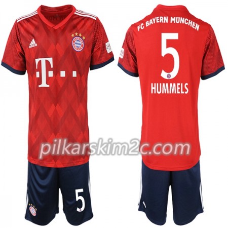 Koszulka Bayern Monachium Hummels 5 Dziecięca Główna 2018-2019 - Koszulki Piłkarskie